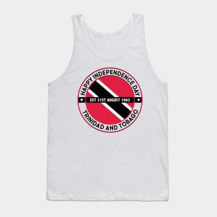 Happy Independence Day Trinidad and Tobago Tank Top